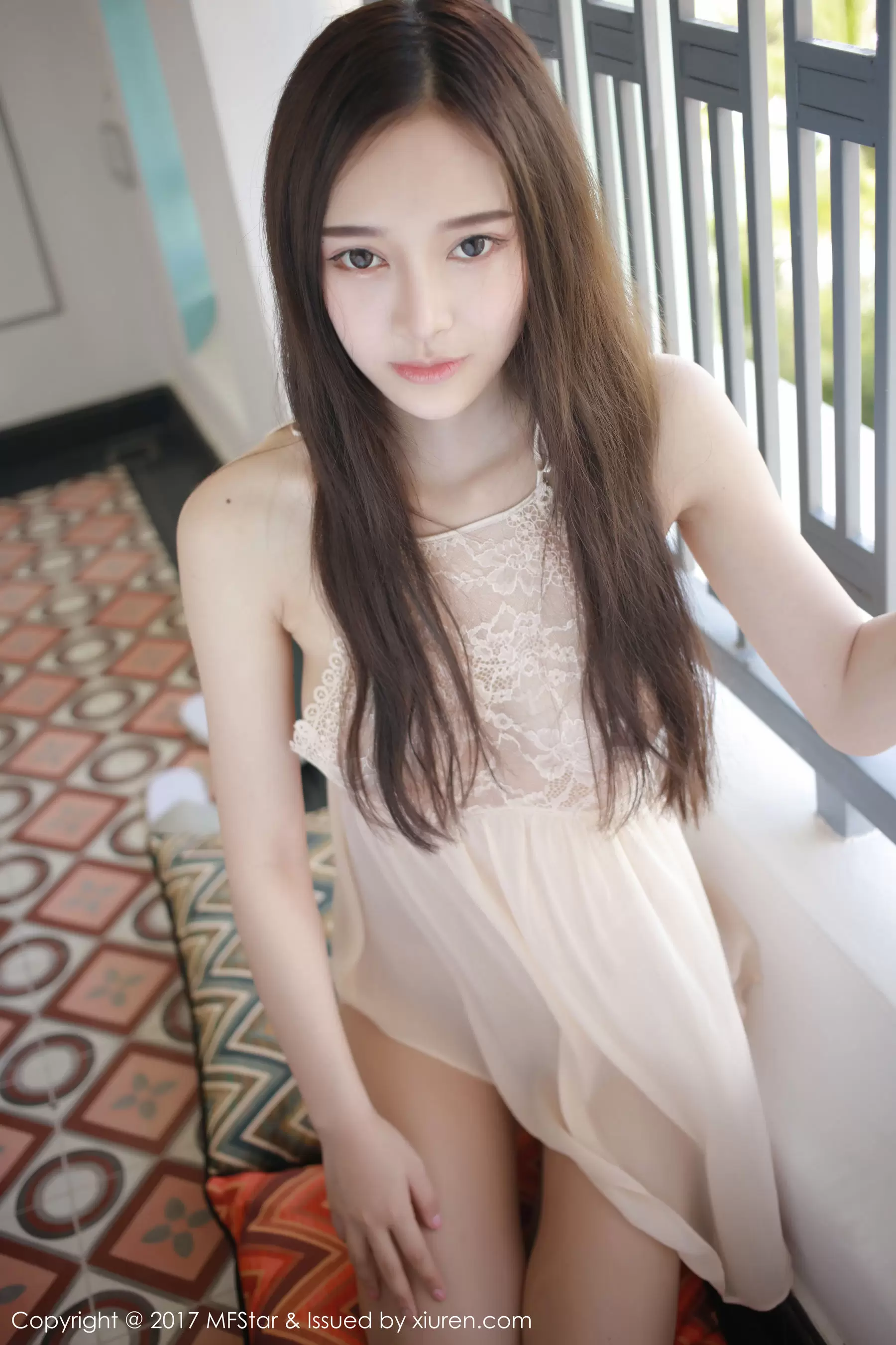 唐琪儿il《蕾丝服饰装扮下的美人》  VOL.101 美女写真照片素材-丽图阁