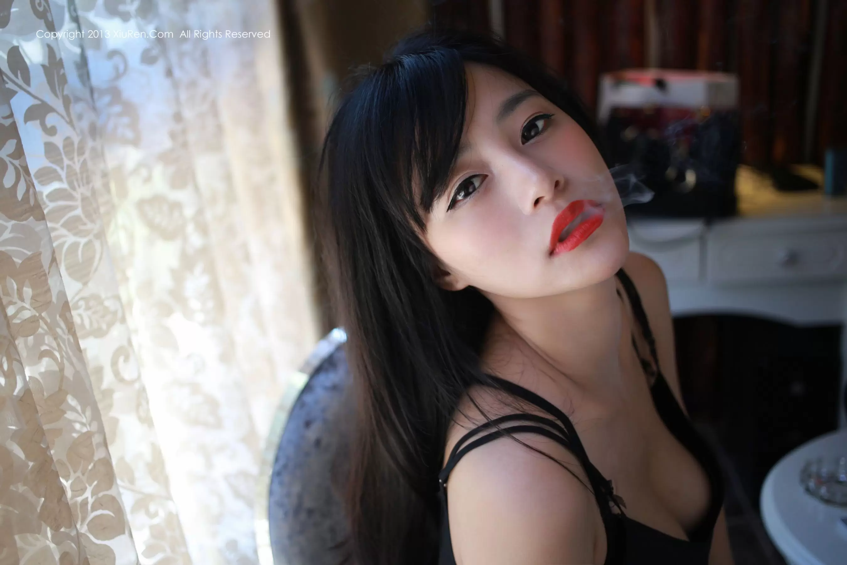 火辣模特@易欣viya  No.007 优雅休闲美女自信阳光可爱唯美写真-丽图阁
