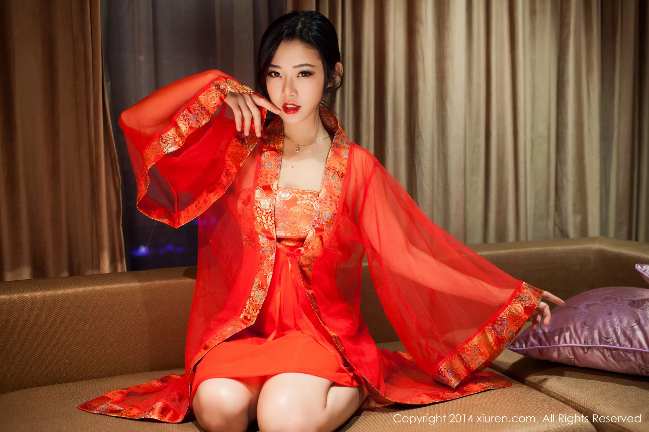 luvian本能《新春主题》  No.097 高清美女写真壁纸-丽图阁