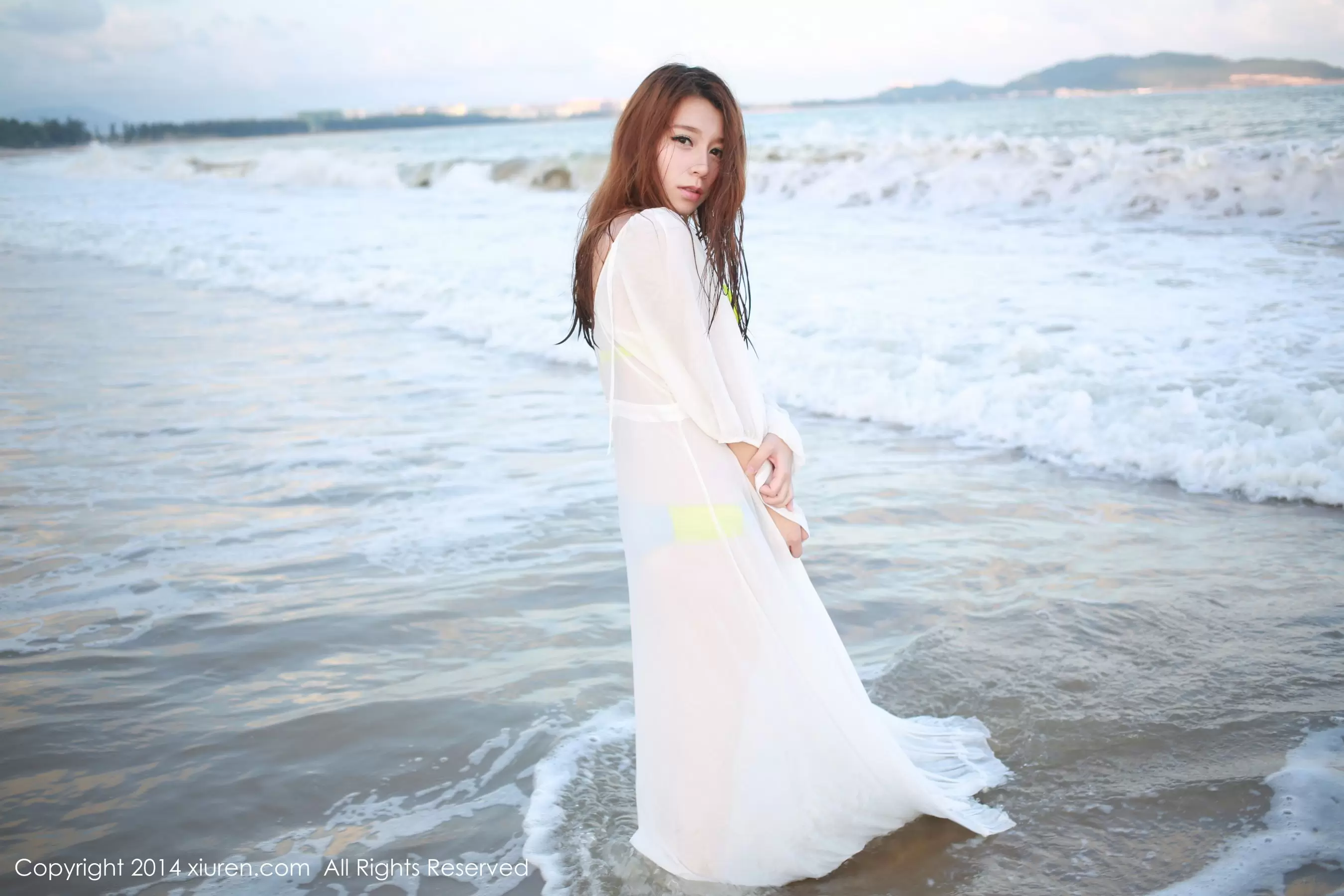 Vetiver嘉宝贝儿《三亚海边风情》  No.165 清新美女图片壁纸-丽图阁