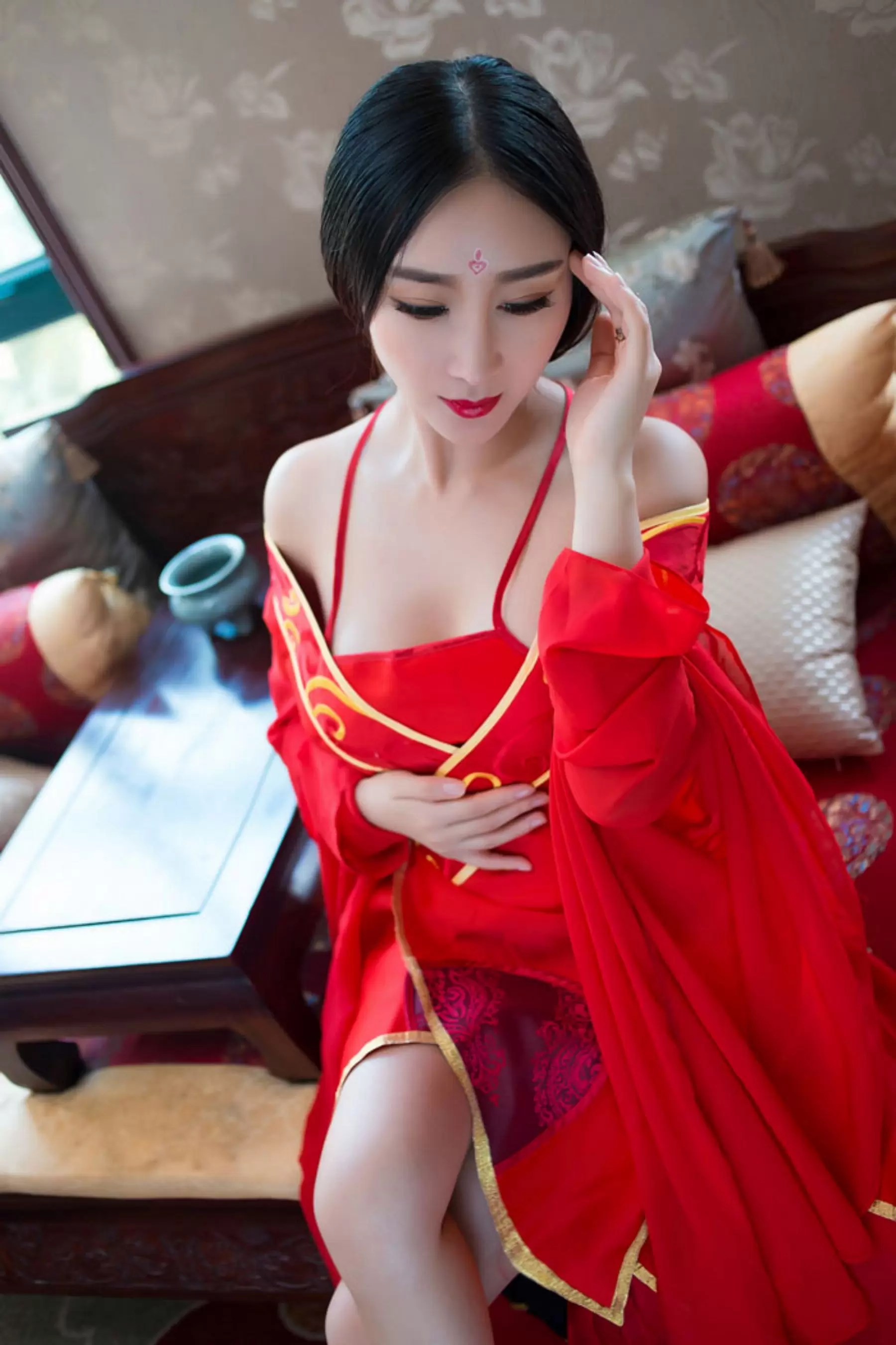 邹晶晶《花千骨 ? 魔化》COS  No.382 美女写真照片素材-丽图阁