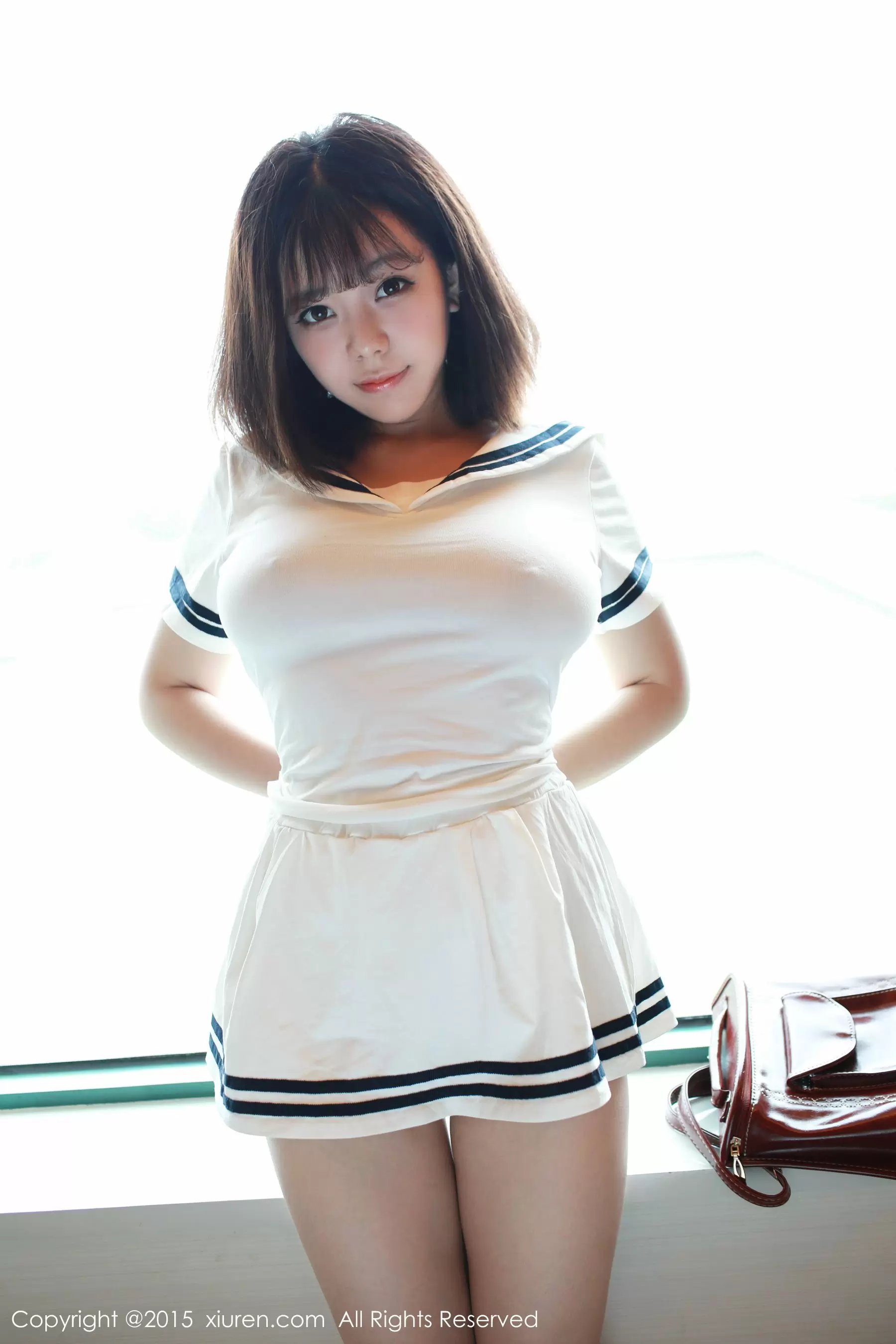 刘飞儿Faye《运动装大胸少女》  No.390 甜美女孩写真图集-丽图阁