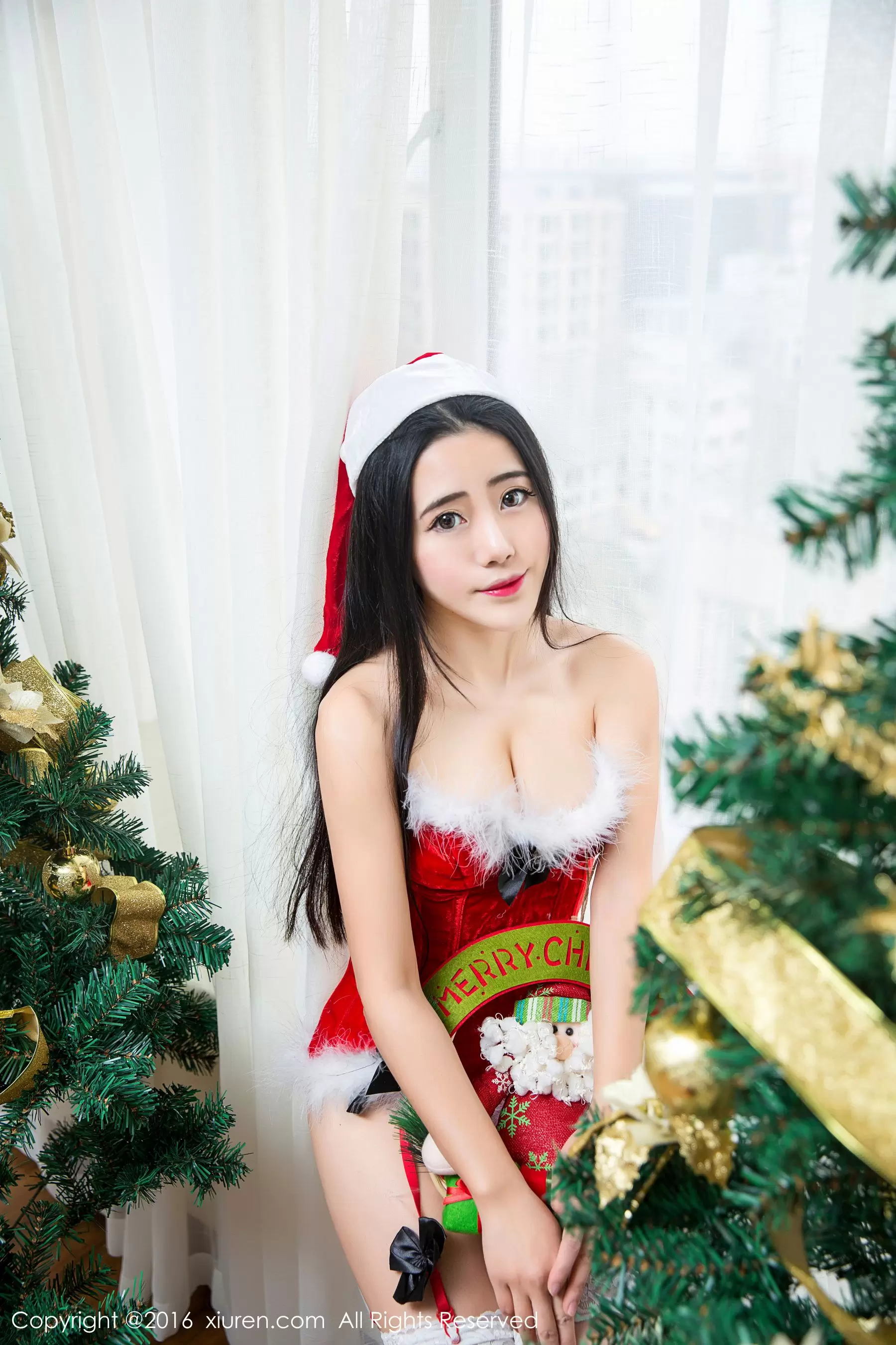 兜豆靓Youlina《最靓圣诞礼物》  No.660 写真美女高清壁纸-丽图阁