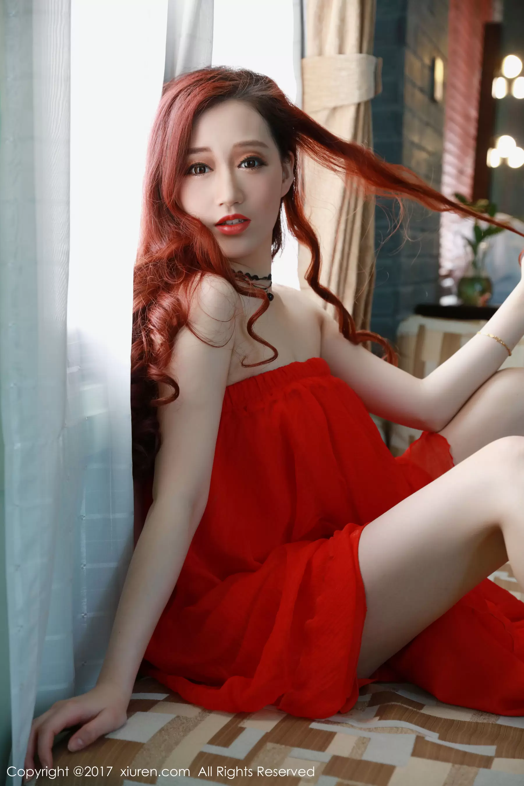 叶梦轩《性感蕾丝、野性豹纹》  No.681 美女图片写真套图合集-丽图阁