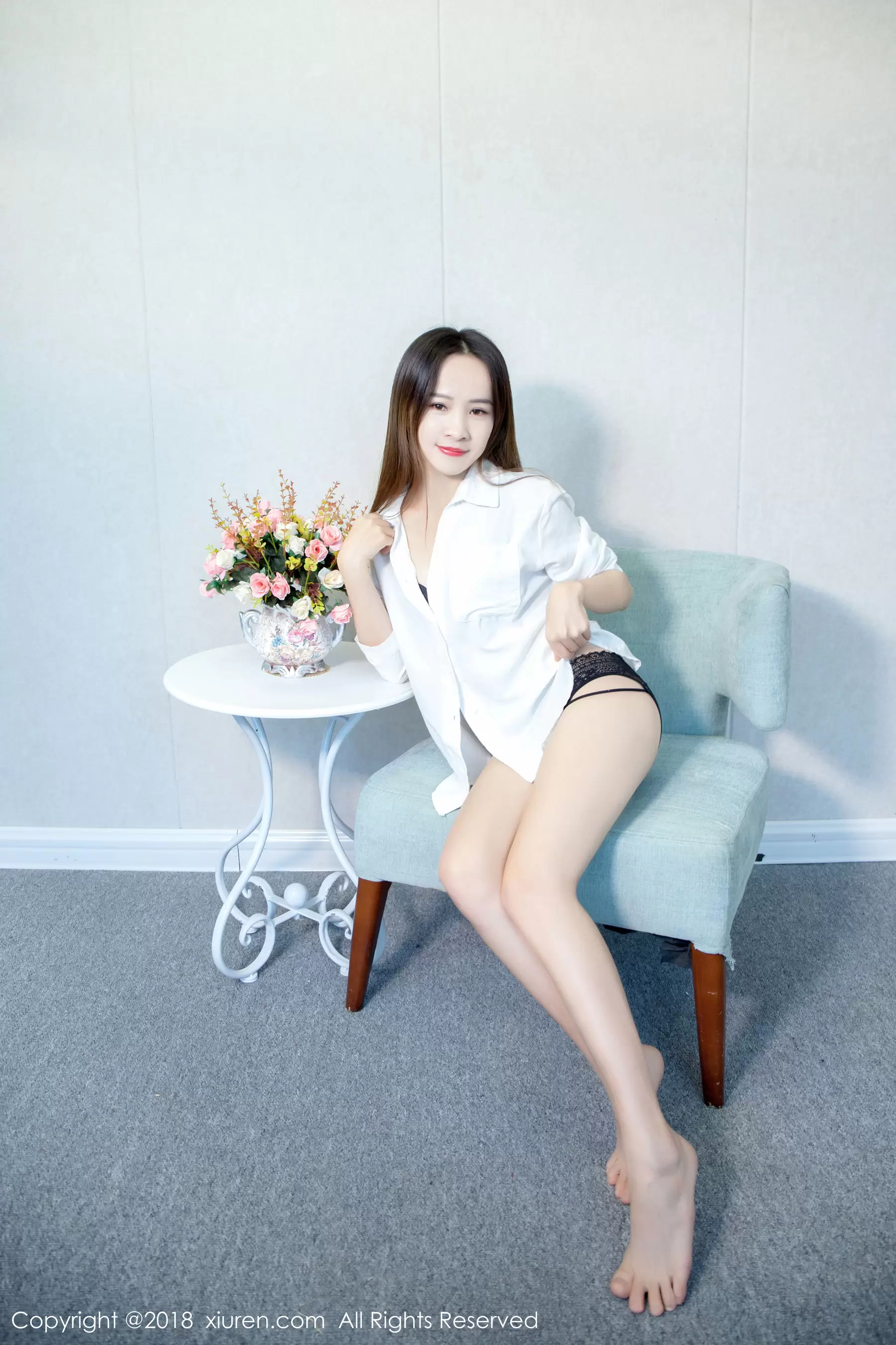 涵涵猫《甜美清纯型萝莉》  No.909 气质佳长相甜美-丽图阁