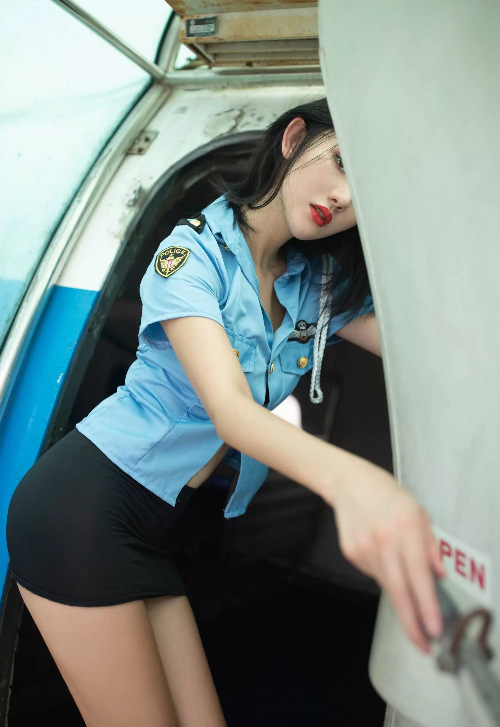 N0.1781 就是阿朱啊 制服丝袜美女套图-丽图阁