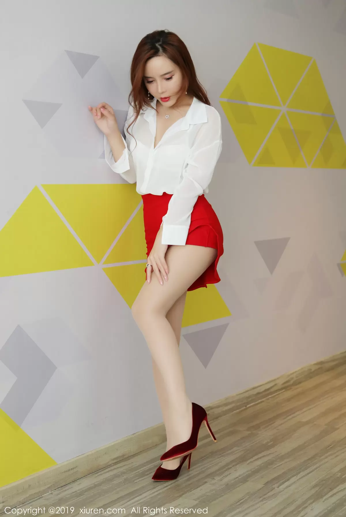 N0.1879 艾小青 美女高清壁纸女神写真-丽图阁