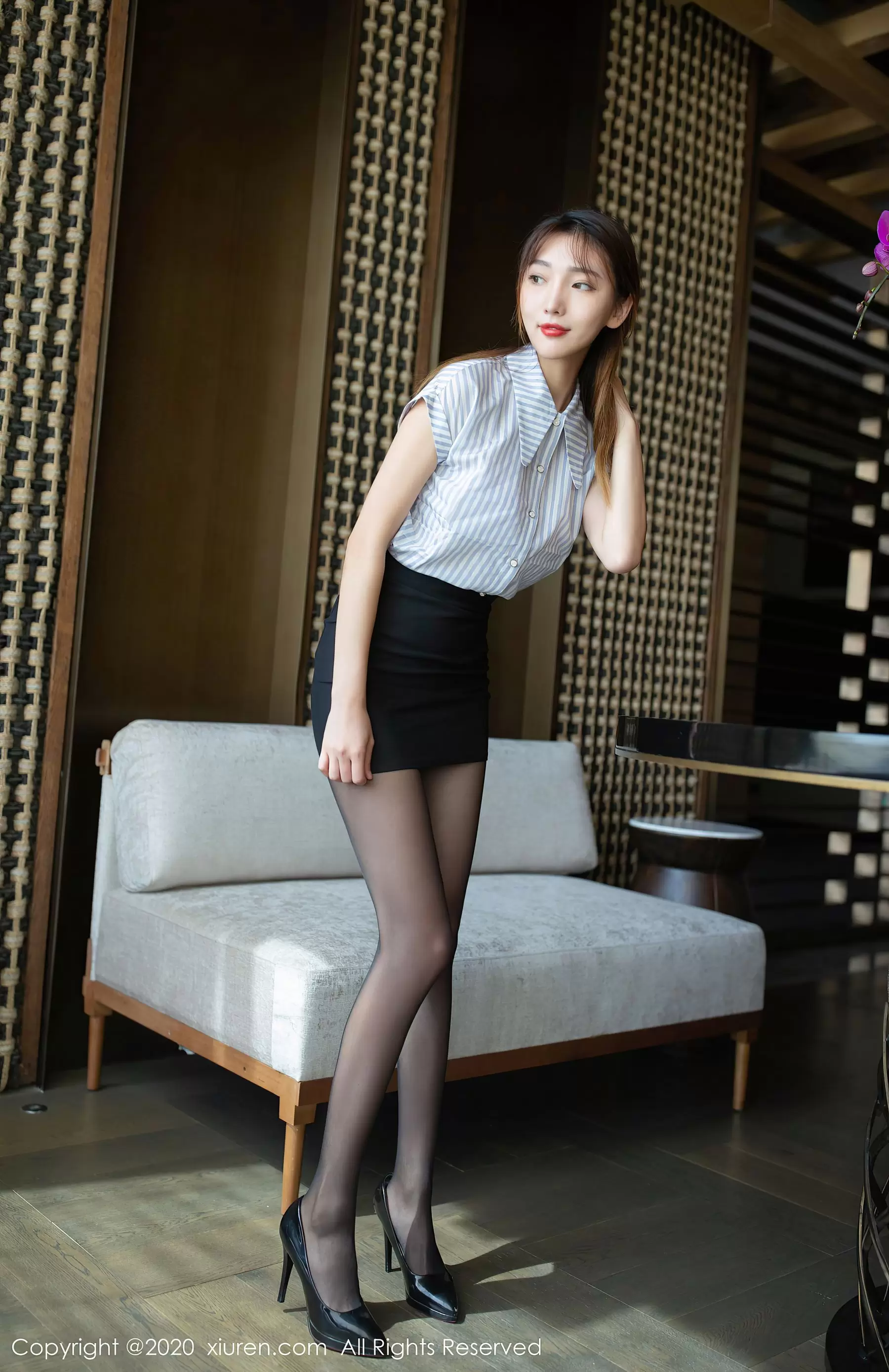No.2810 陆萱萱 高清美女写真壁纸-丽图阁