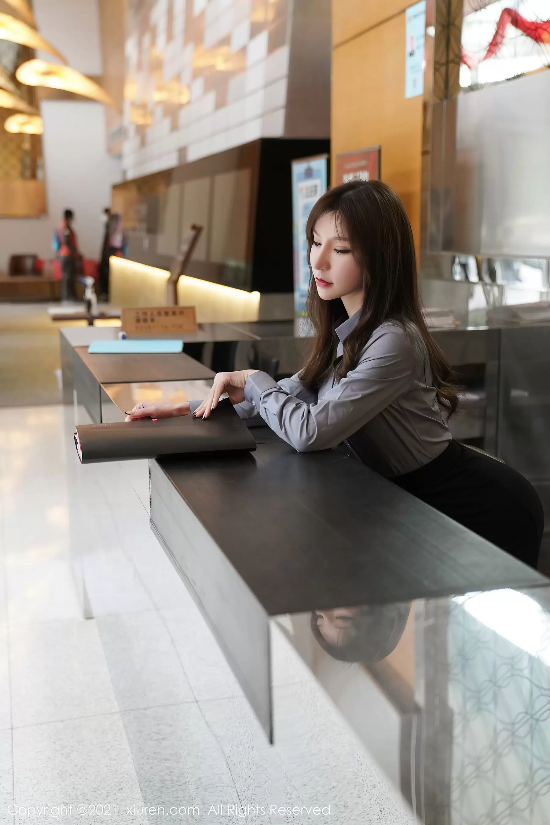 No.3187 周于希Sandy 美女高清壁纸女神写真-丽图阁