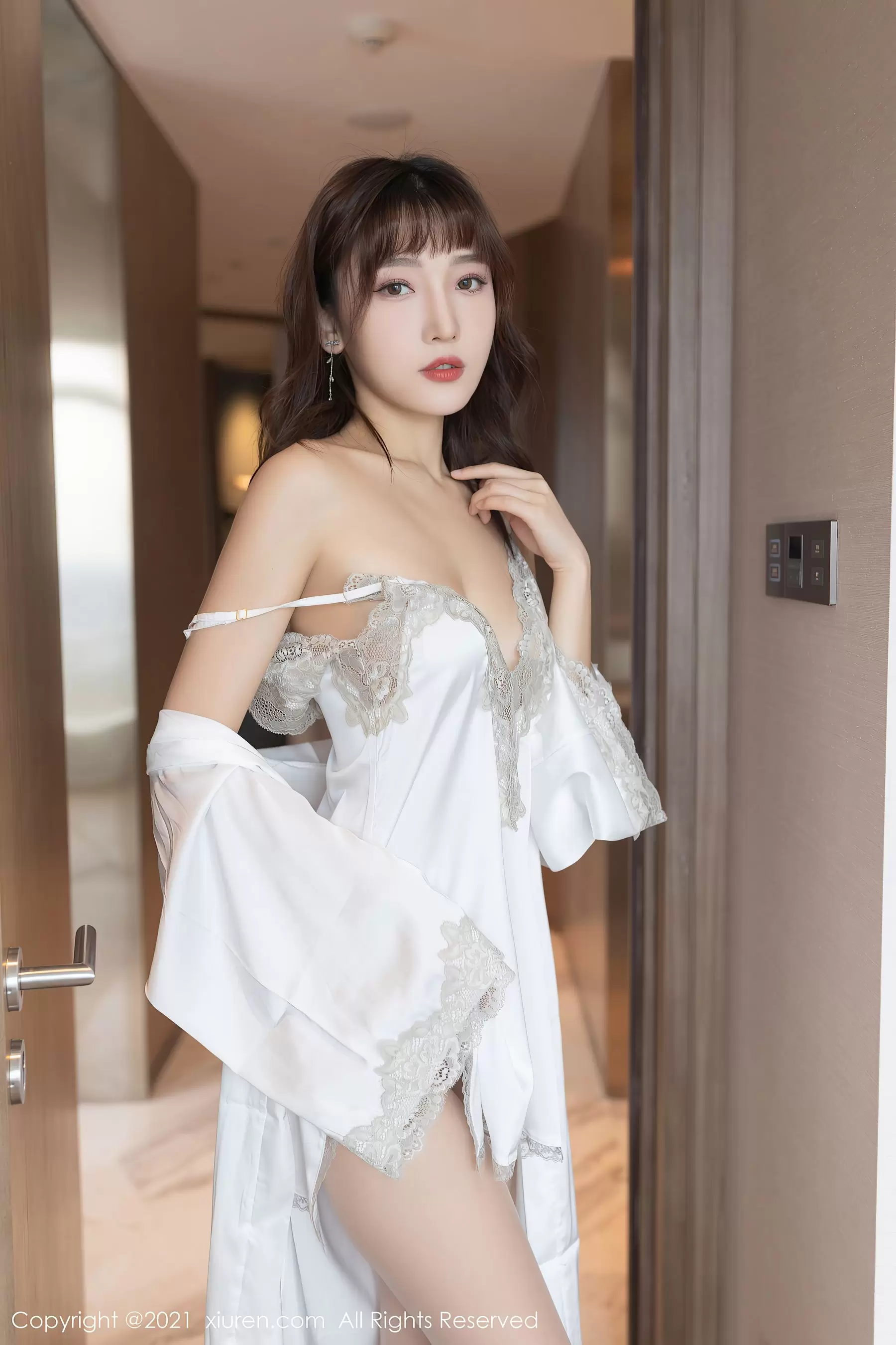 No.3861 陆萱萱 美女好身材自拍锁屏壁纸-丽图阁