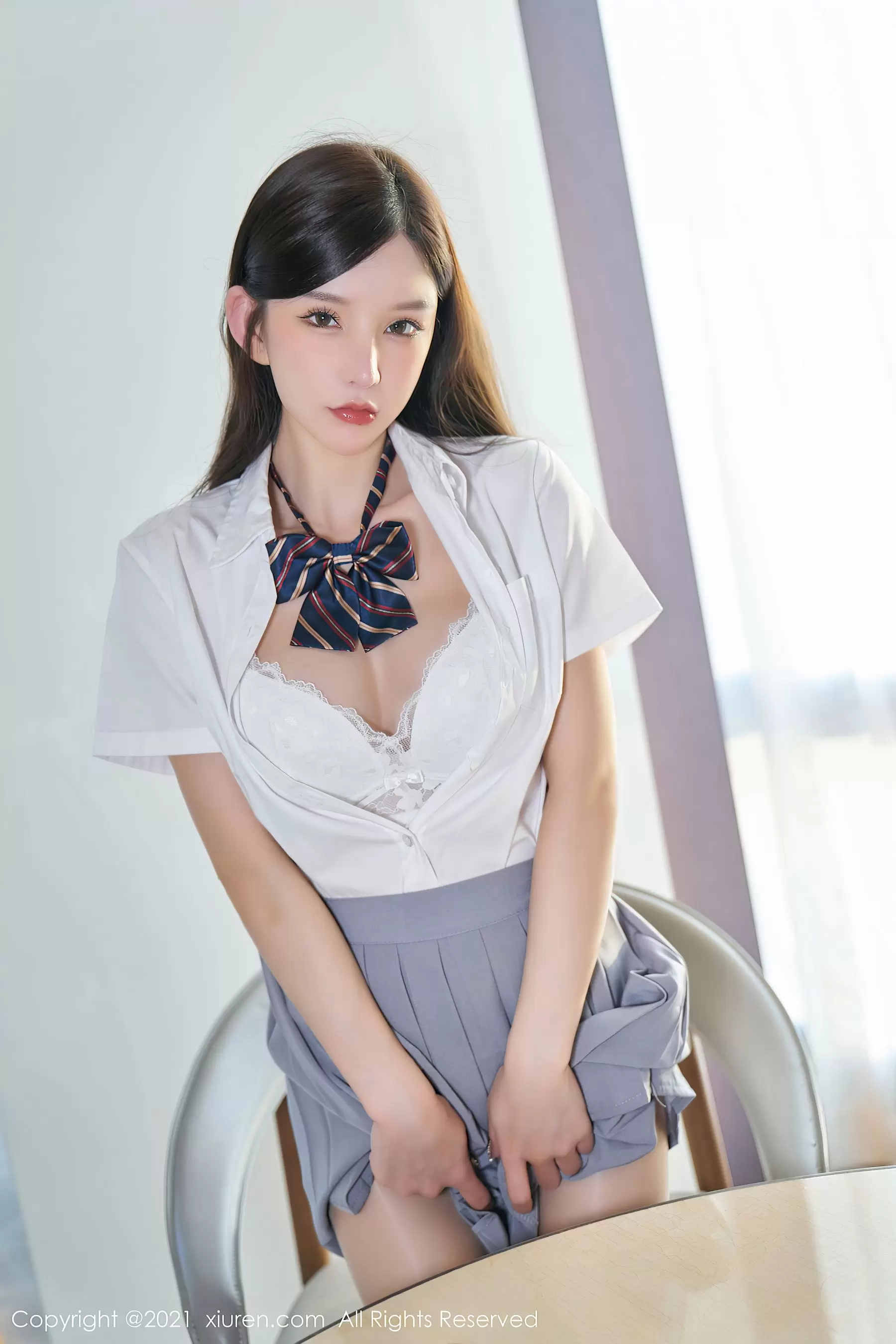 No.4258 周于希Sandy 又纯又欲心动型小姐姐-丽图阁