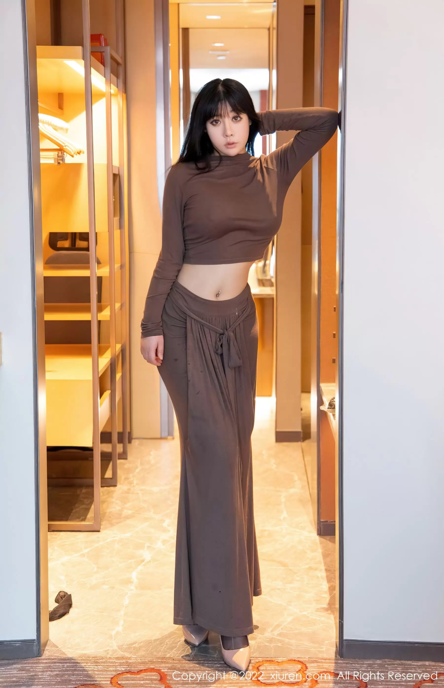 No.4418 徐媛媛 高清美女写真壁纸文案图片-丽图阁