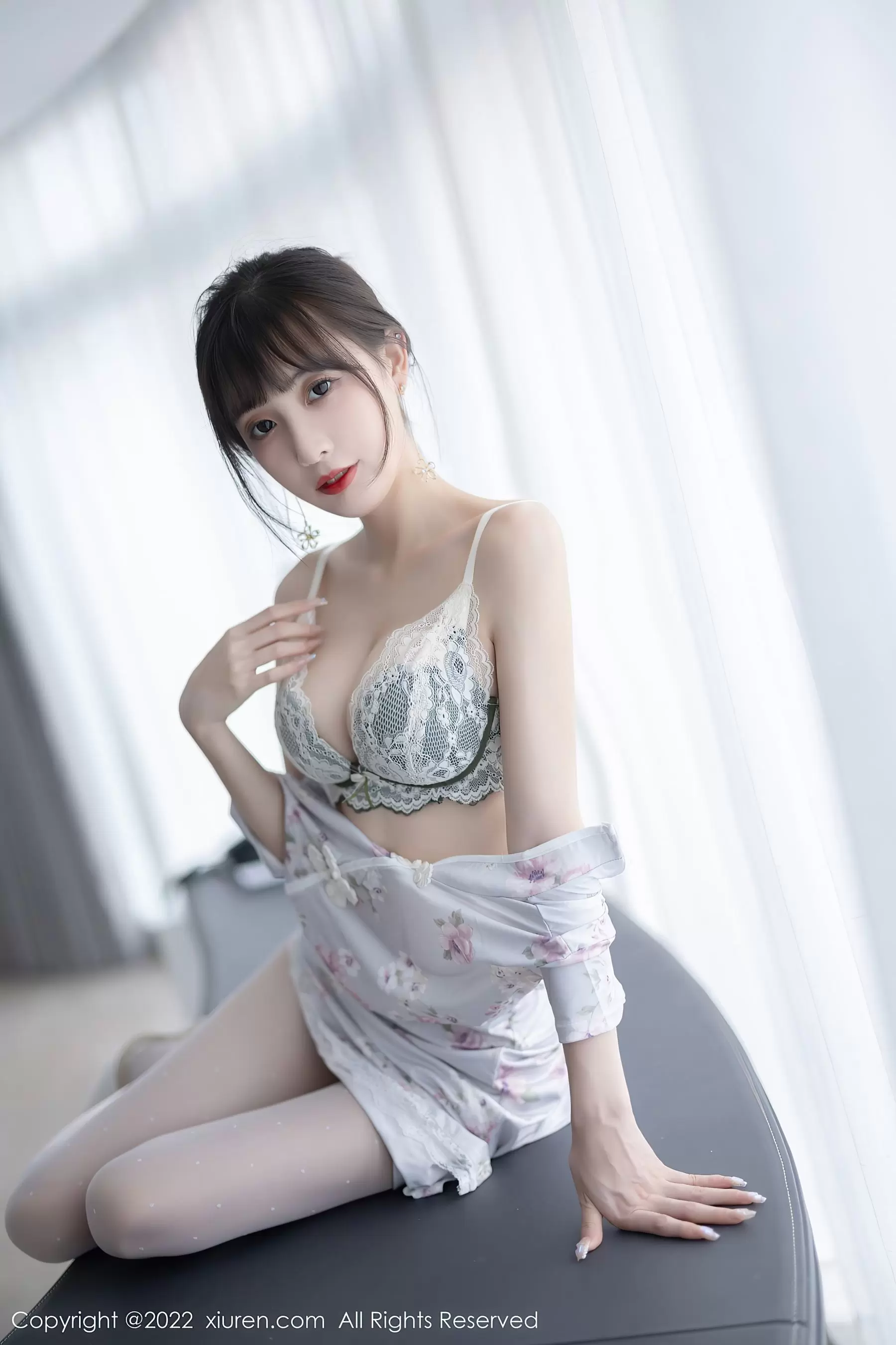 No.5757 林星阑 旗袍美腿 气质佳长相甜美-丽图阁