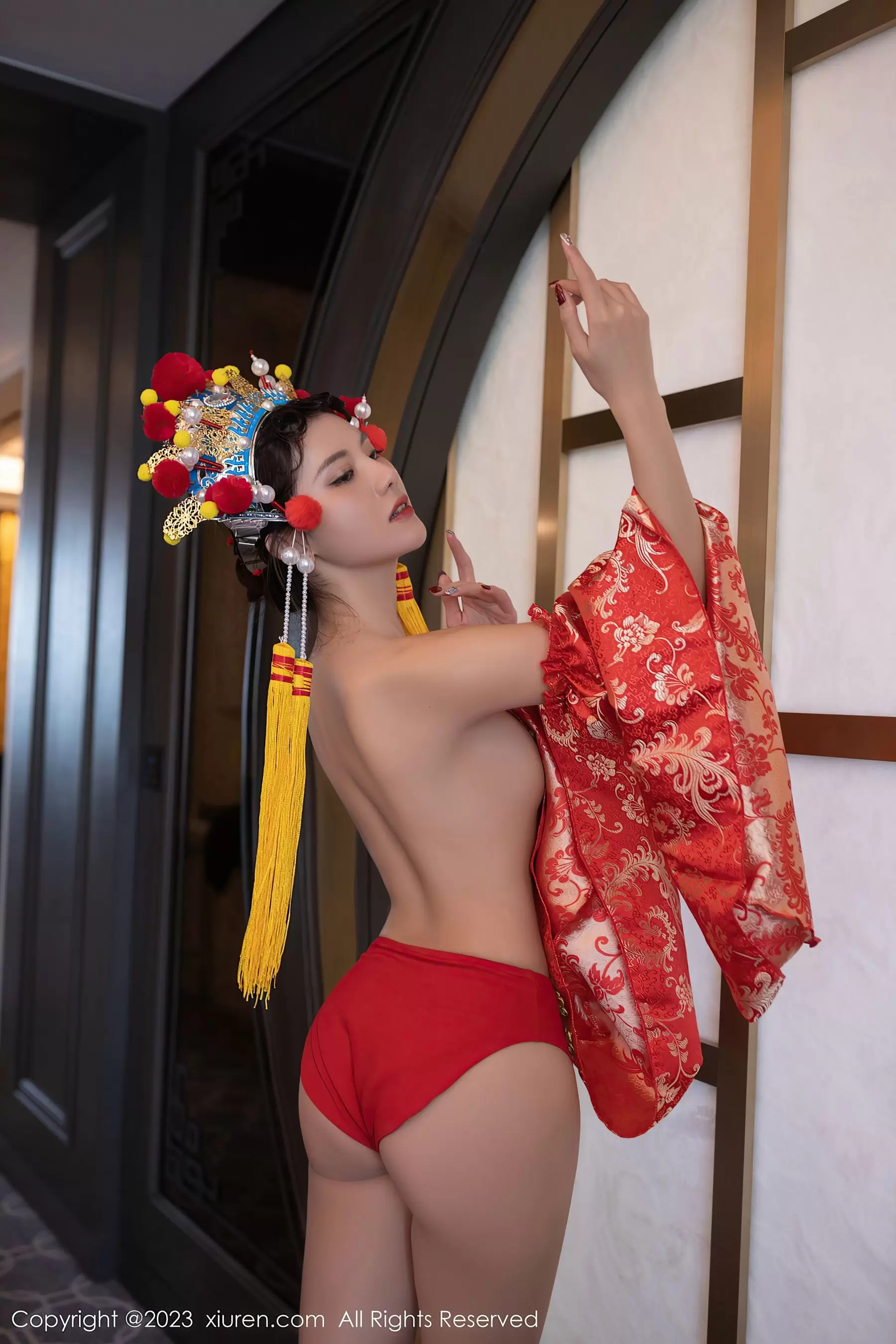 No.6308 就是阿朱啊 国内艺体美女拍唯美写真-丽图阁