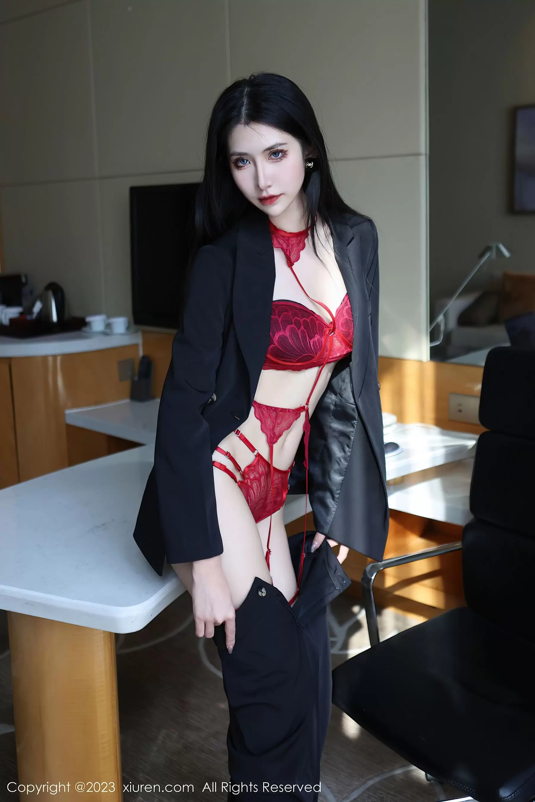 No.6402 依娜Yina 美腿新人 美少女高清时尚写真图集-丽图阁
