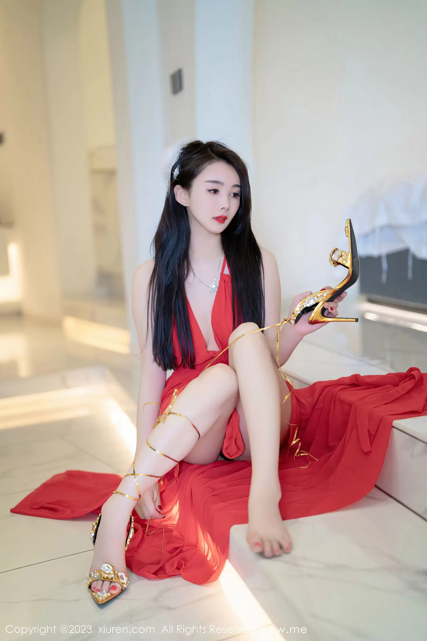 No.7517 summer宝宝 丝袜美腿 高清美女写真壁纸文案图片-丽图阁