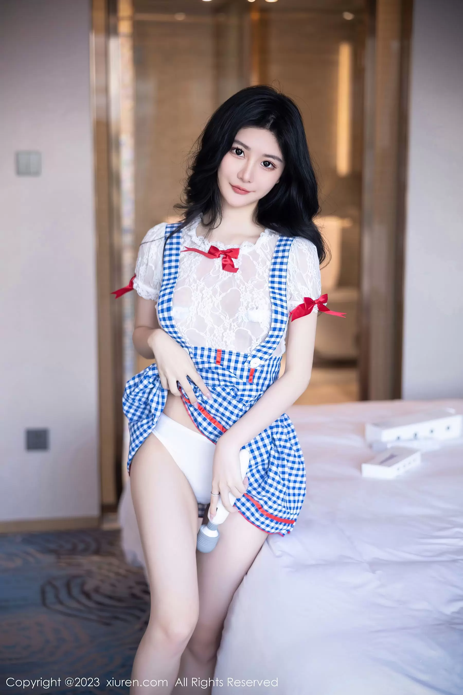 No.7509 幼幼 清纯美腿 极品火辣爆炸身材美女高清壁纸-丽图阁