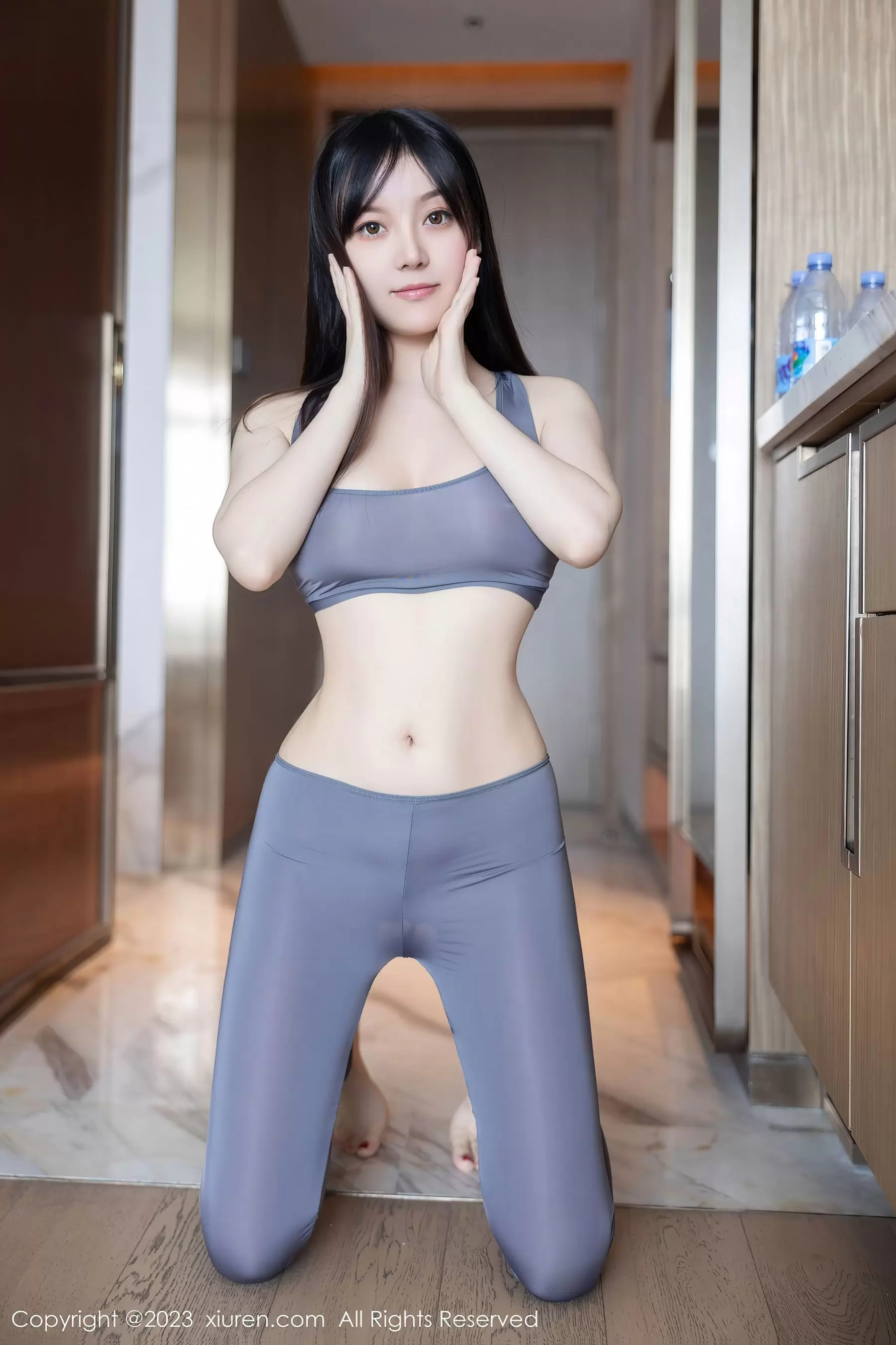 No.7543 豆瓣酱 运动美腿 气质美女妩媚写真-丽图阁