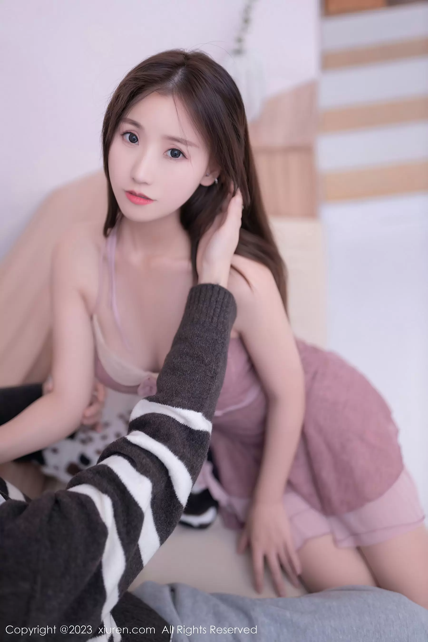 No.7838 杏子Yada 睡裙美腿 甜美女孩写真图集-丽图阁