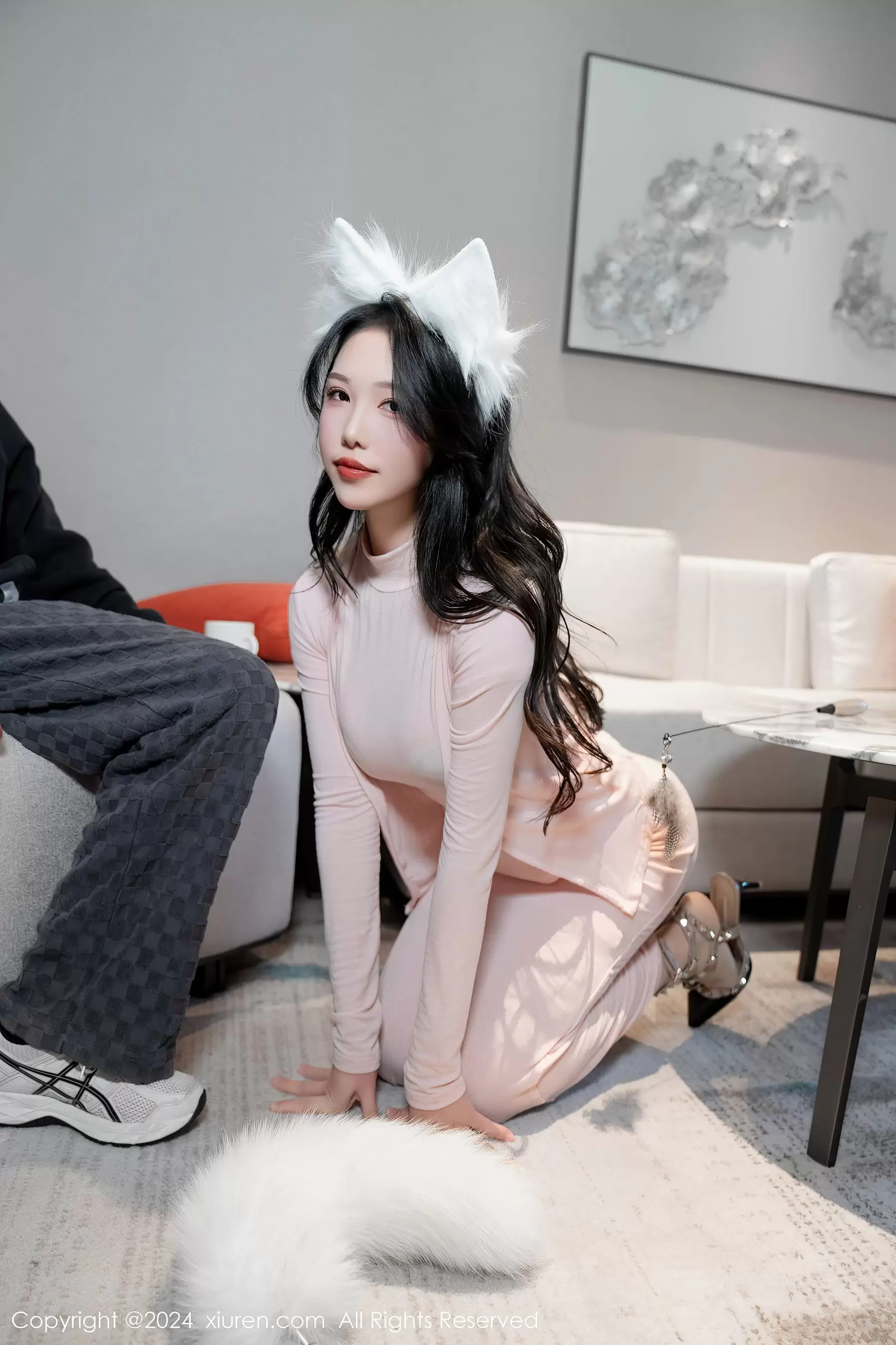No.7945 利世 丝袜美腿 美女图片写真套图合集-丽图阁