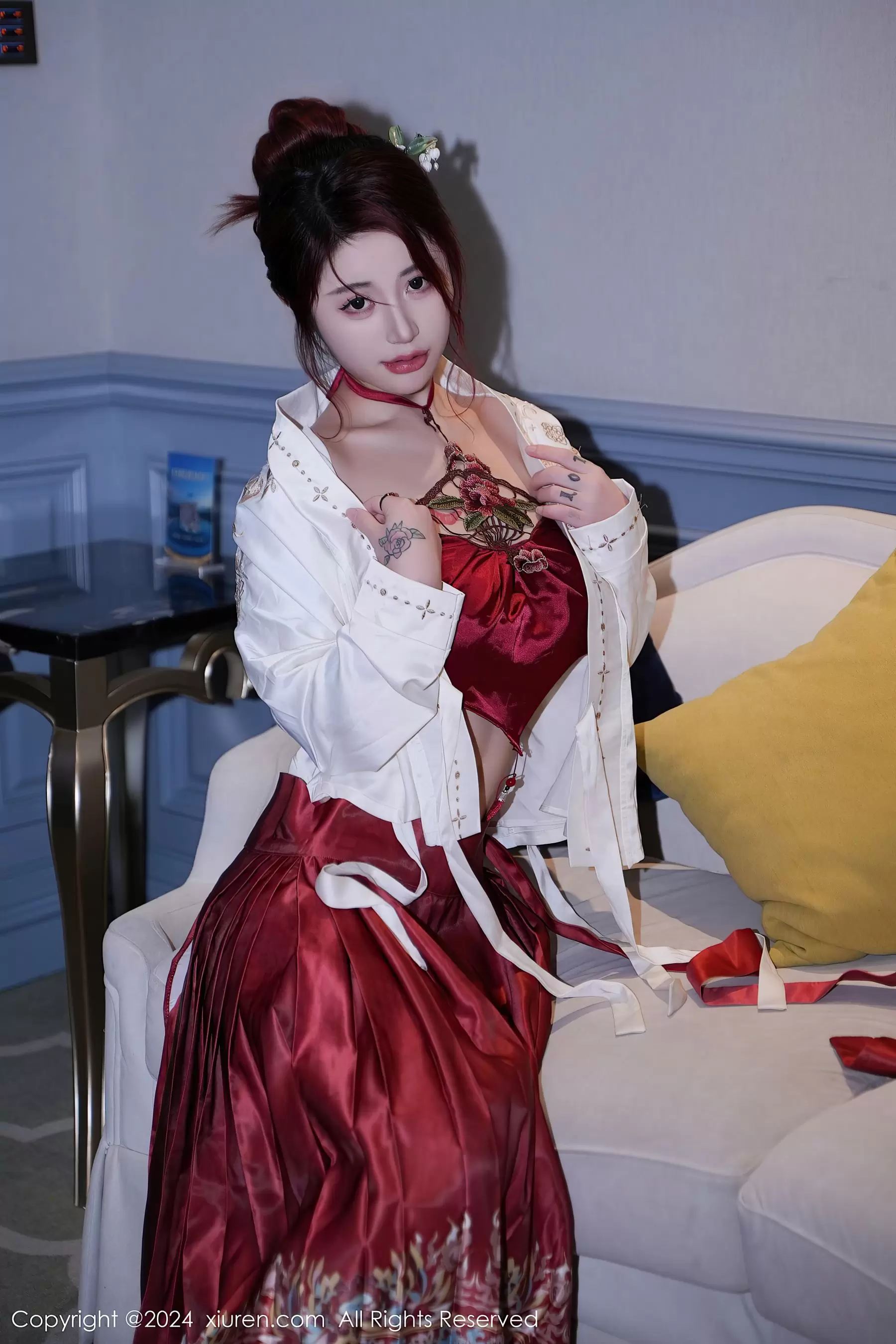 No.7985 美七Mia 古装美腿 超高清美女写真组图-丽图阁