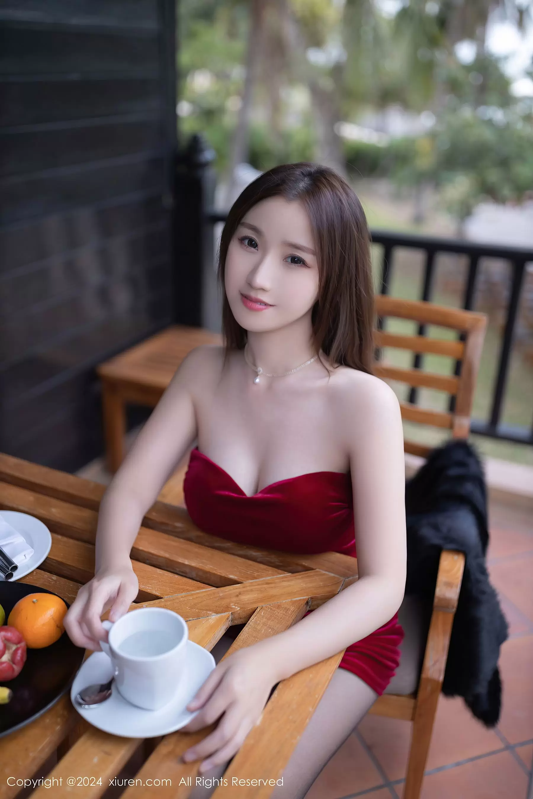 No.8077 杏子Yada 美腿黑丝 国内艺体美女拍唯美写真-丽图阁