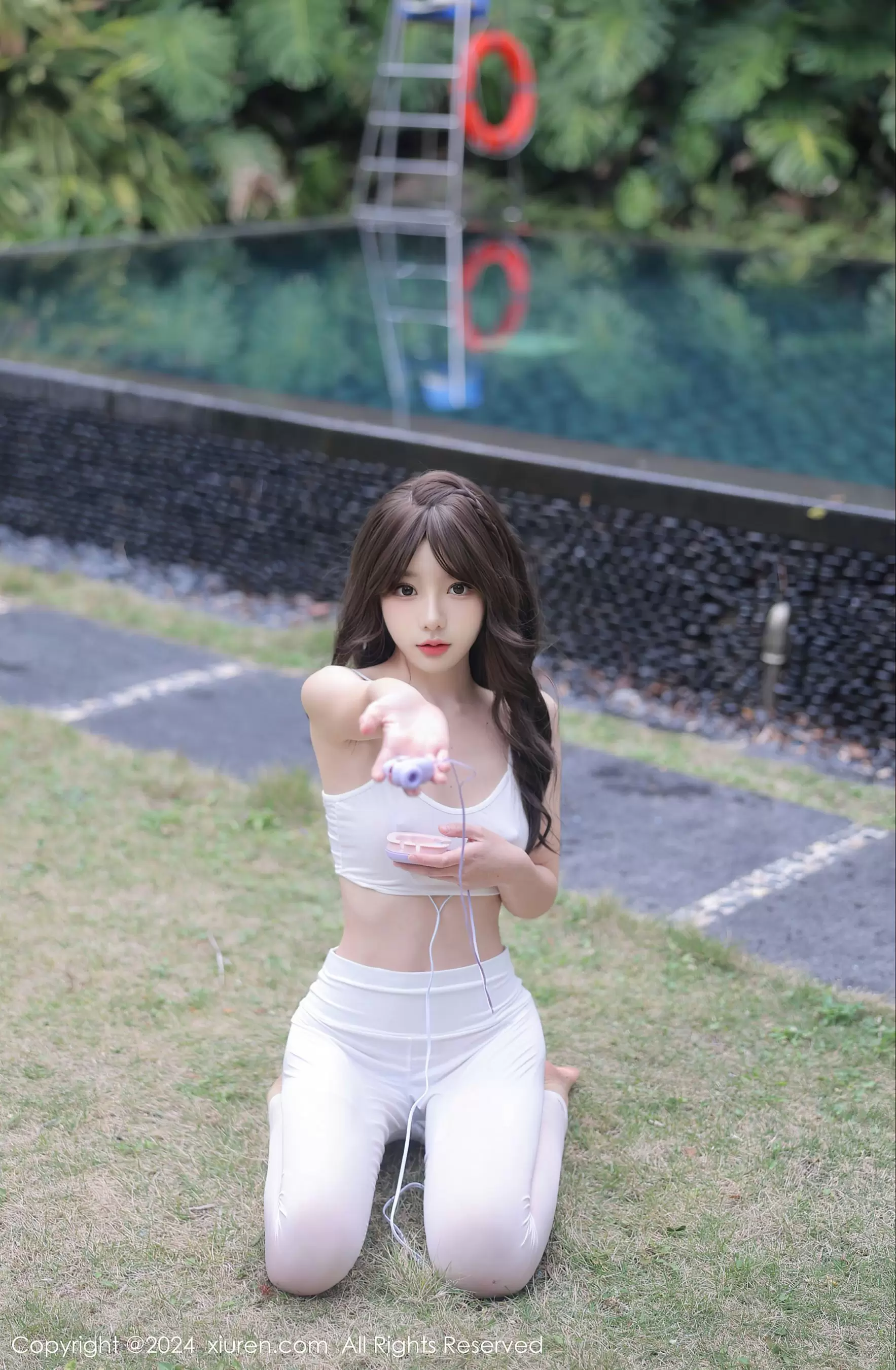 No.8132 桃妖夭 新人美腿 美女小姐姐照片壁纸-丽图阁