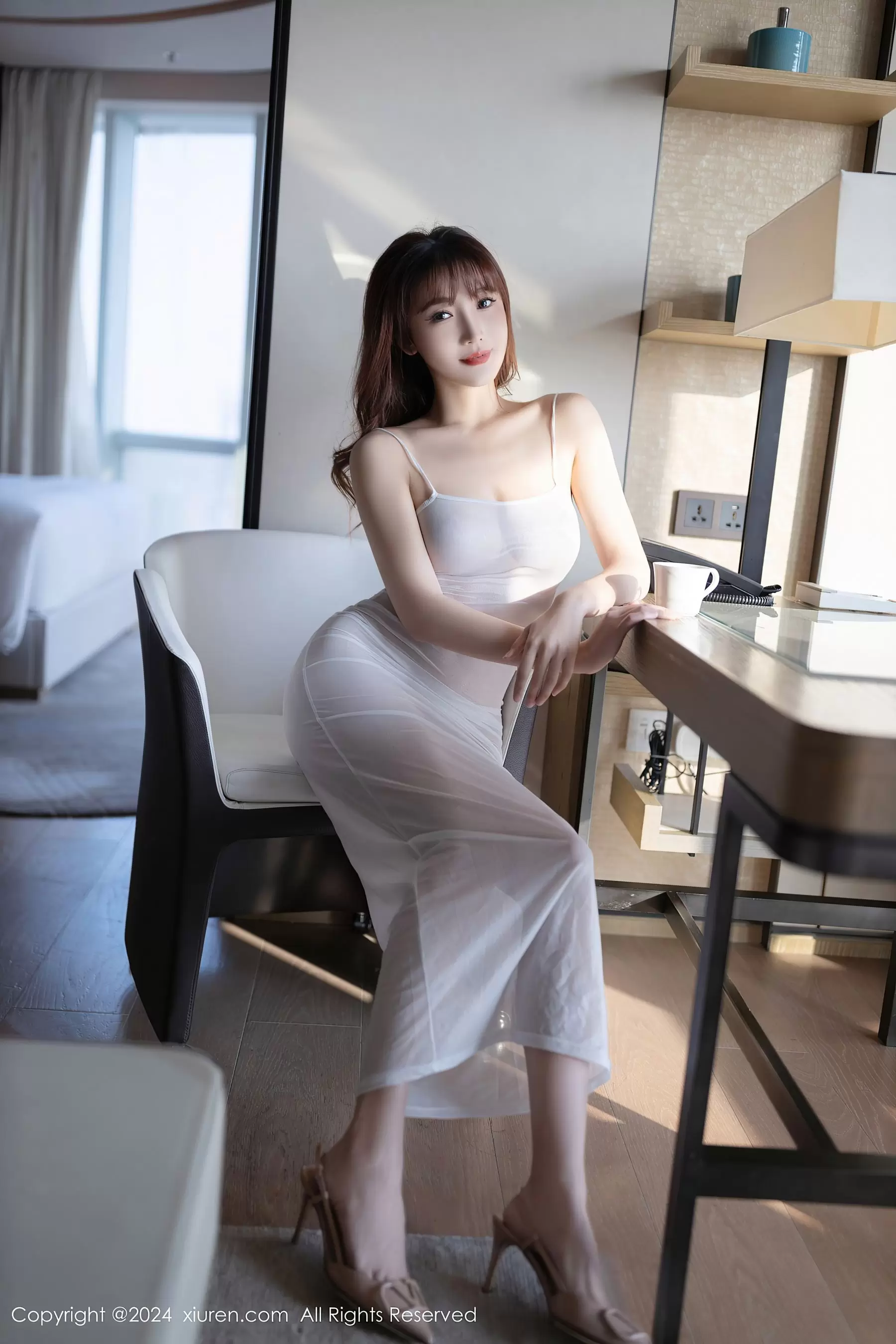 No.8131 陆萱萱 美腿性感 高清美女写真壁纸-丽图阁