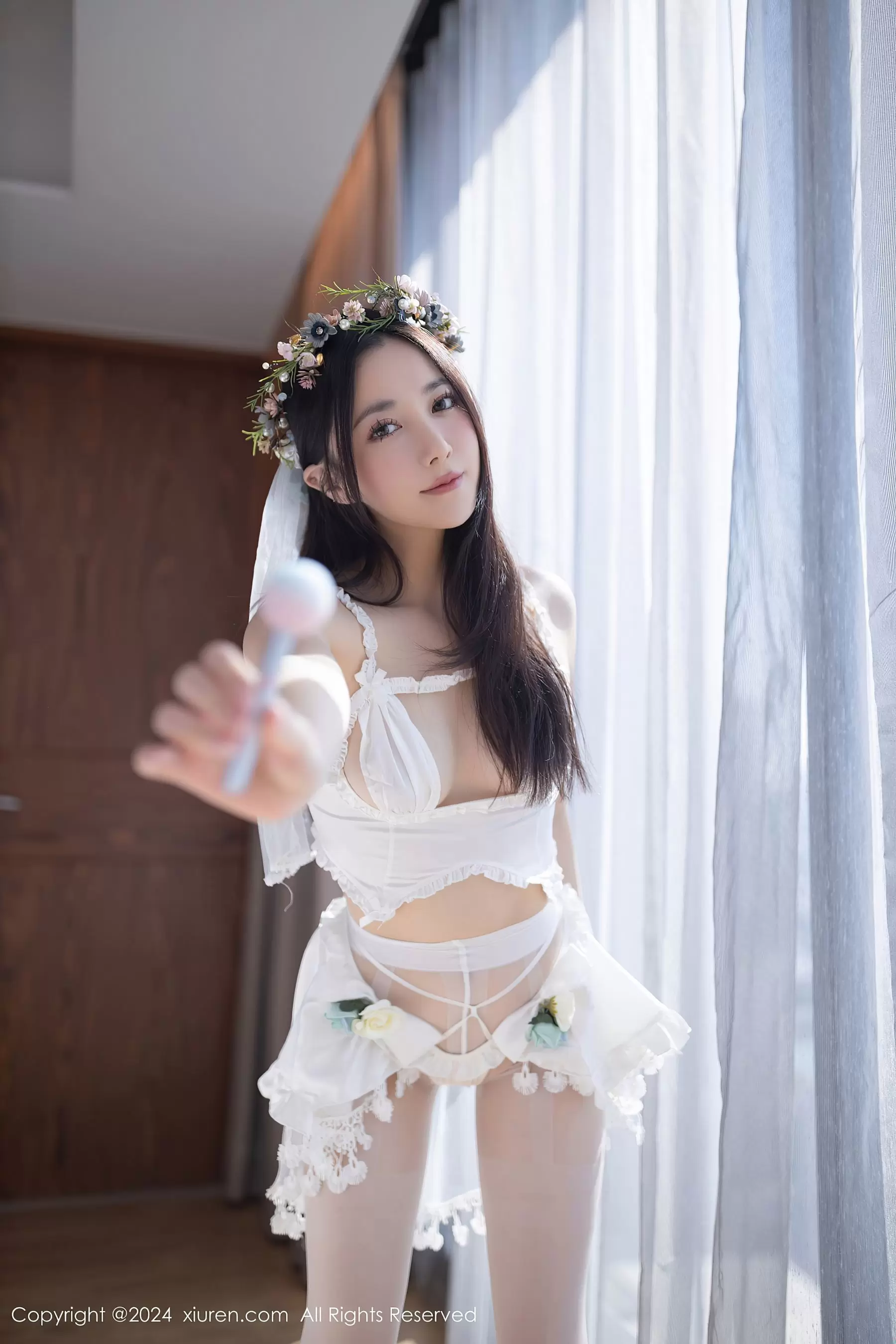 No.8201 鱼子酱Fish 丝袜美腿 美女写真壁纸珍藏版-丽图阁