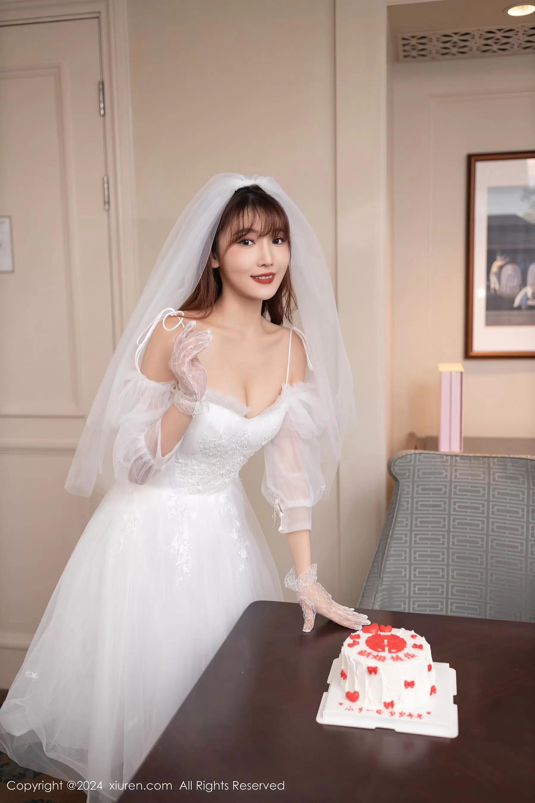 No.8418 陆萱萱 丝袜美腿 高清美女图片摄影-丽图阁