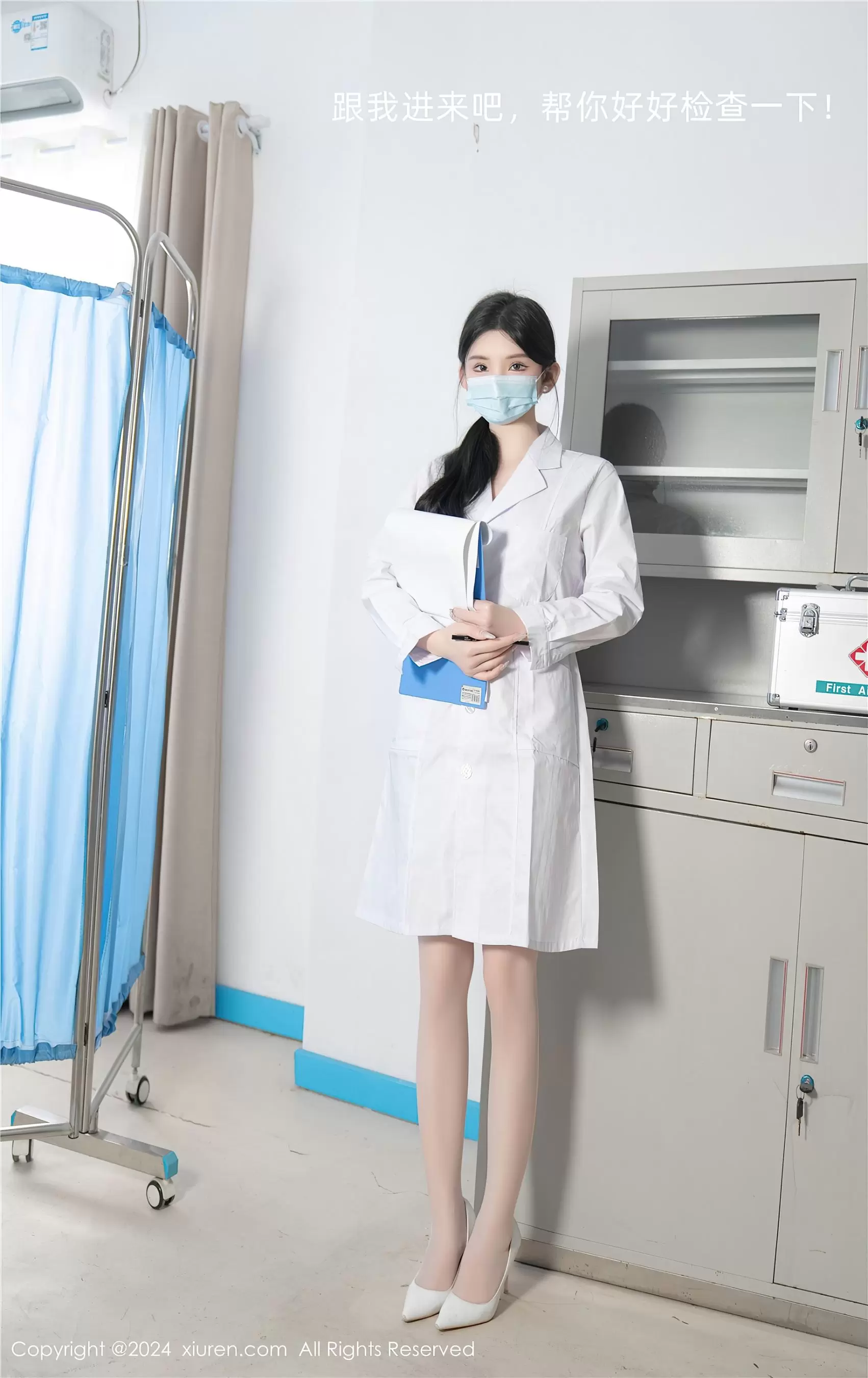 No.8481 周于希Sally 丝袜美腿 长裙比基尼风美女写真-丽图阁