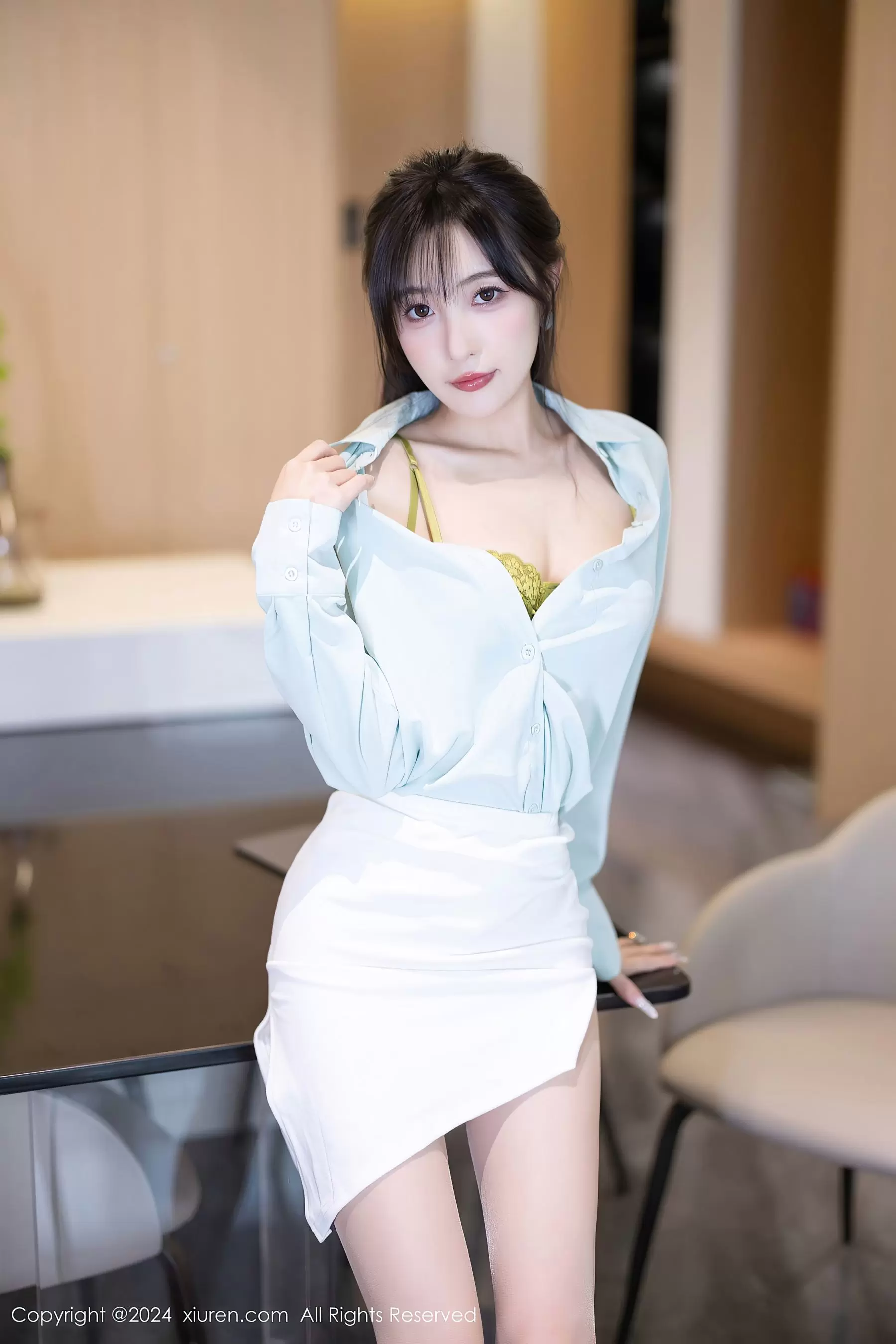 No.8589 林星阑 丝袜美腿 清纯美女套图-丽图阁