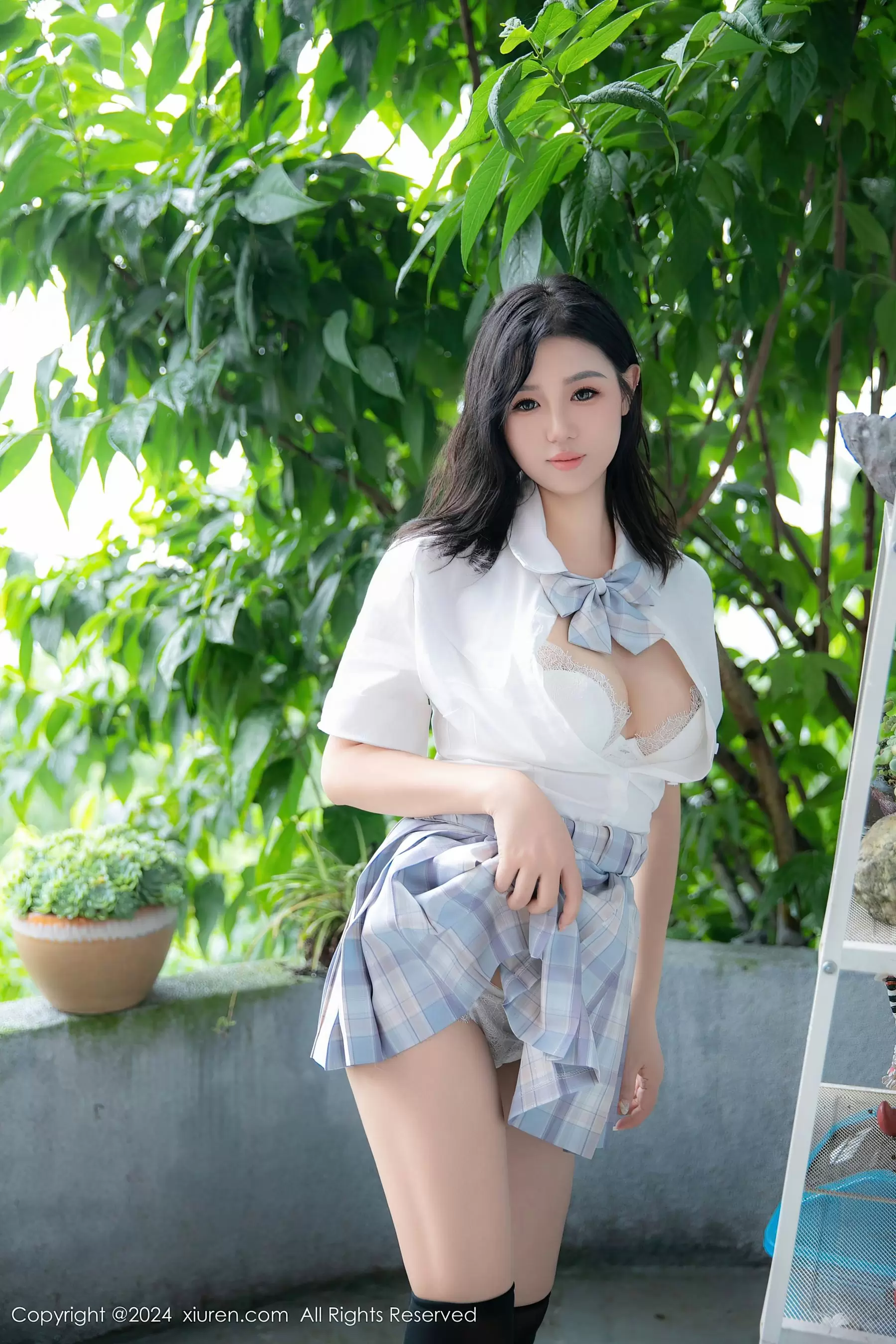 No.8759 金小依 黑丝美腿 气质好看的美女套图-丽图阁