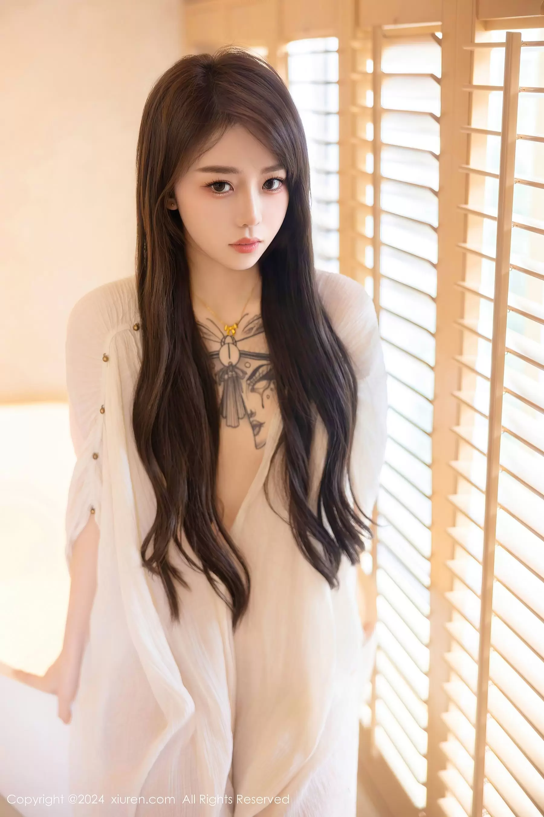 No.8842 夏竹 性感美腿 高清美女写真摄影图片-丽图阁