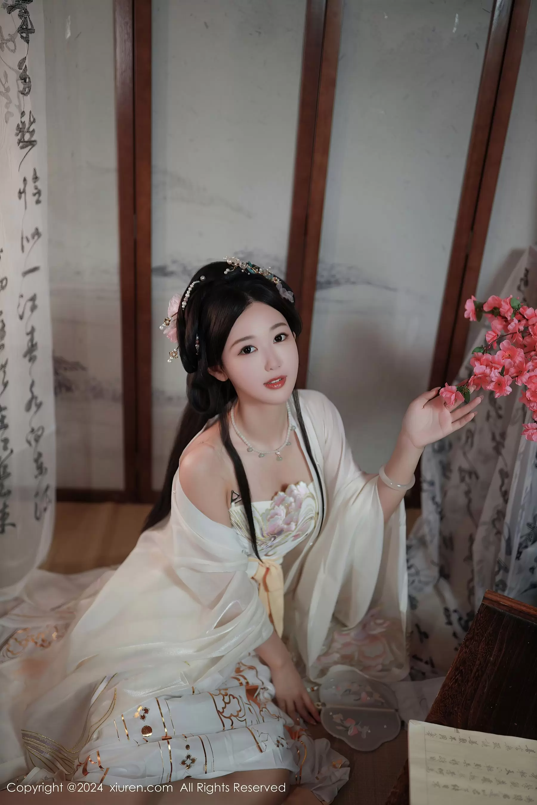 No.8898 唐安琪 丝袜美腿 美女小姐姐照片壁纸-丽图阁