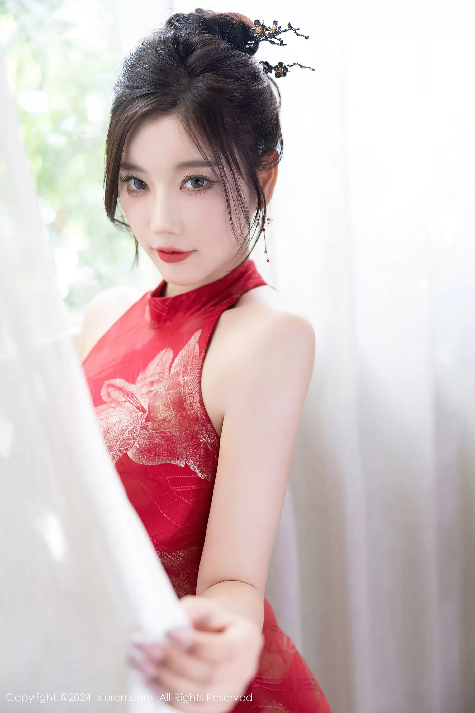 No.8996 杨晨晨Yome 黑丝美腿 高颜值好身材美女壁纸高清好看-丽图阁