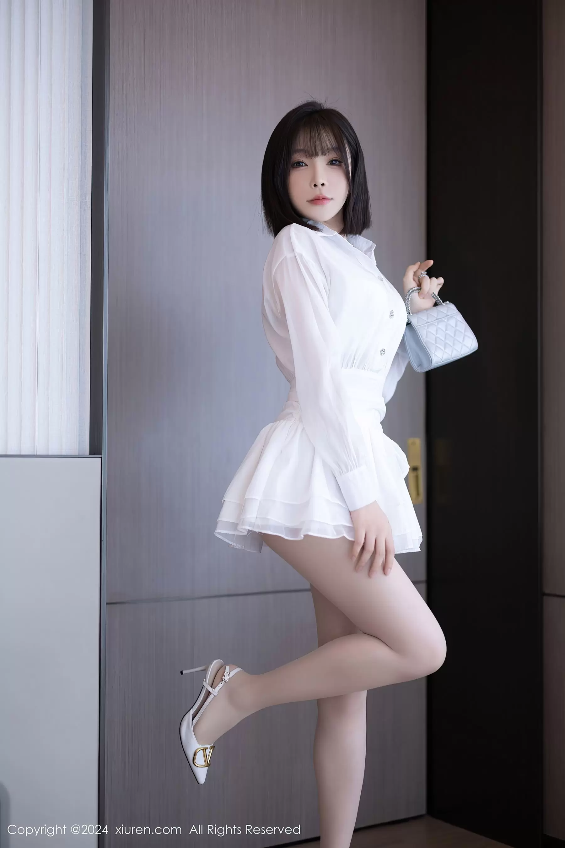 No.9020 徐莉芝Booty 丝袜美腿 清纯美女图片高清图集-丽图阁