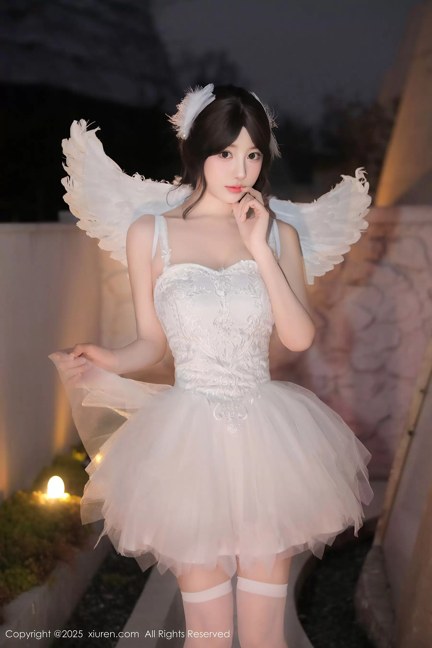No.9742 桃妖夭 丝袜美腿 气质美女高清壁纸-丽图阁
