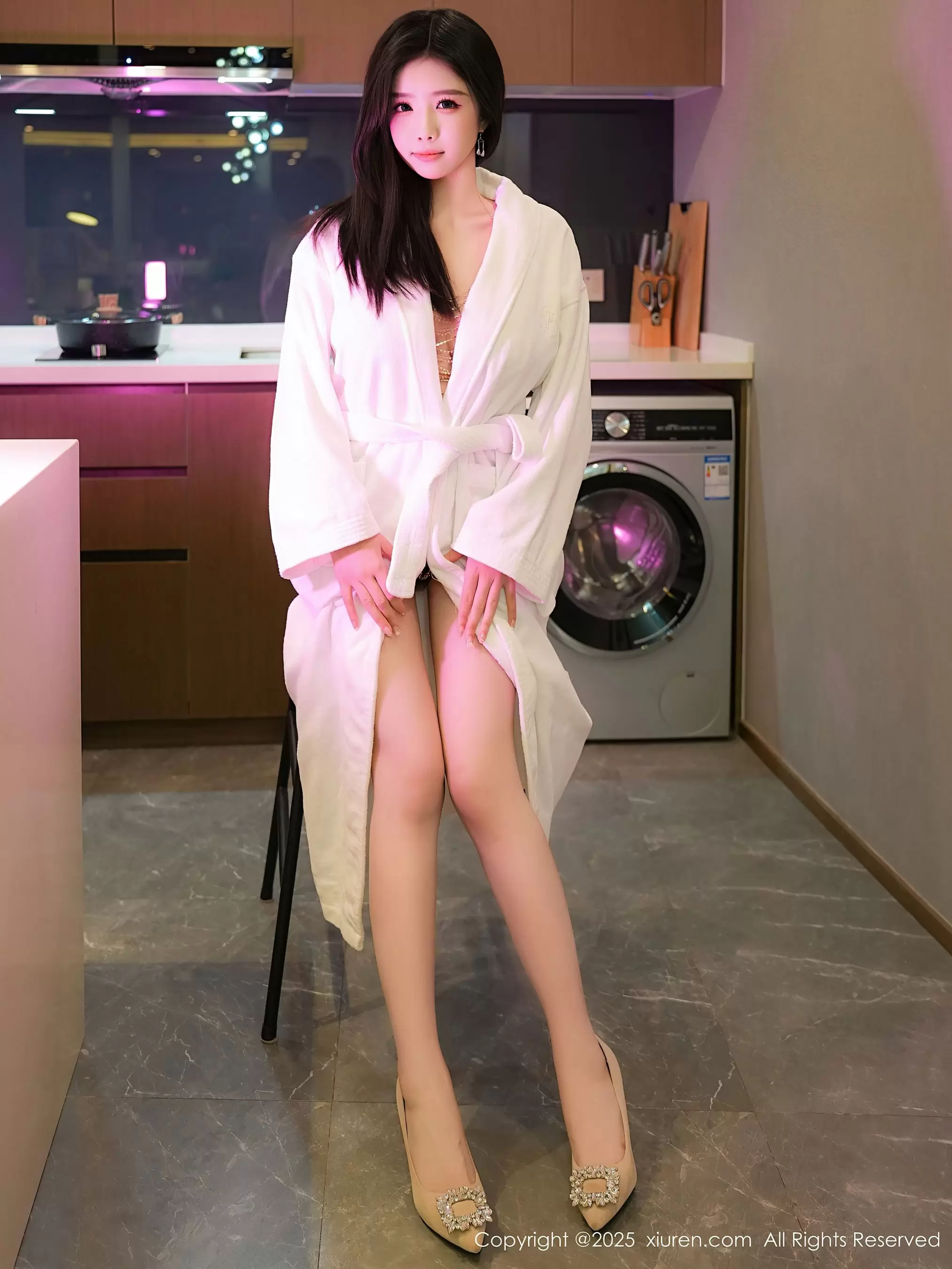 No.9741 袁圆 美臀性感 美女好身材自拍锁屏壁纸-丽图阁