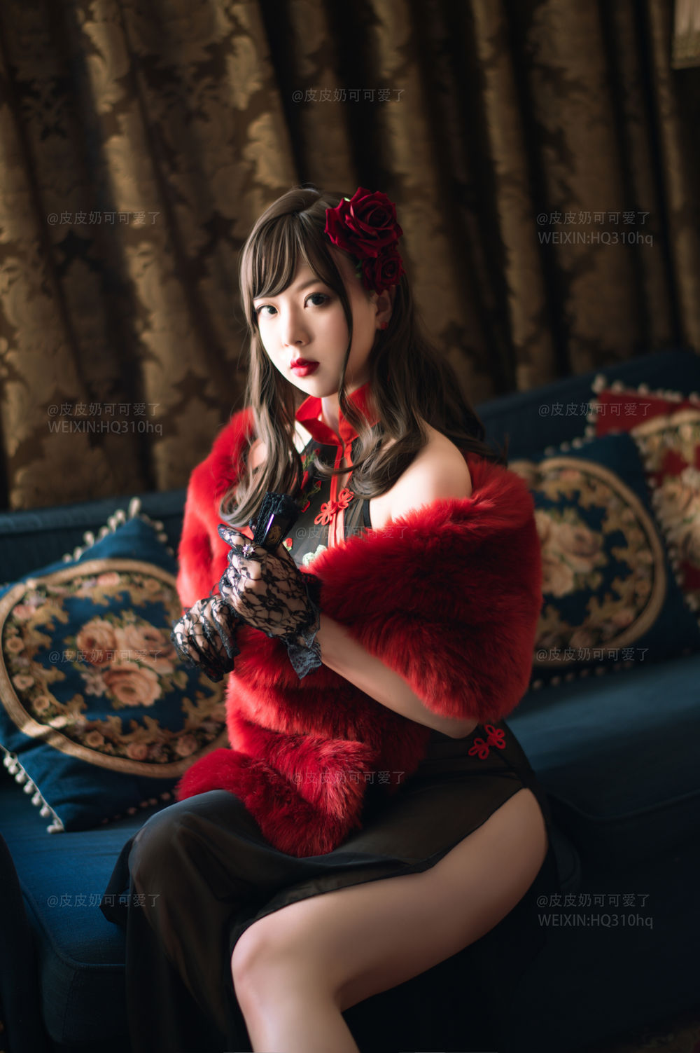 No.019-玫瑰 [50P] 美女写真套图素材照片-丽图阁